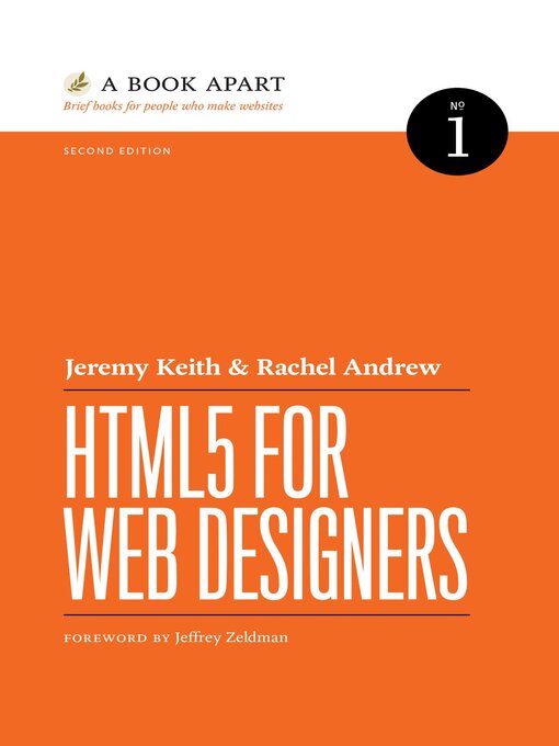 Title details for HTML5 for Web Designers by Jeremy Keith - Available